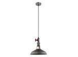 Italux Garibaldo, Lampada A Sospensione Moderna Bianca MDM-2781/1 Gr+Bk