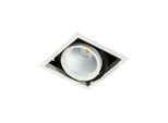 Vertico Italux Led Apparecchio Da Incasso Bianco Mobile GL7108-1/18W 4000K Wh+Bl