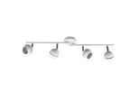 Italux Anita Led Lampada Da Soffitto Moderna Bianca HP-710D-04-8250QZ