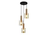 Italux Sardo Lampadario Moderno In Ottone PND-5581-3A-BRO+AMB