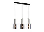 Italux Sardo Lampadario Moderno In Nichel PND-5581-3-SC+SG