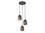 Italux Harley Lampadario Moderno In Grafite MDM-3480/3A Gr+Gd