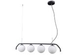 Italux Carimi Lampadario Moderno Grafite PND-3300-4-BK
