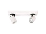 Italux Elvira Led, Lampada Da Parete E Soffitto Moderna, Bianco SPL-3142A-2-WH
