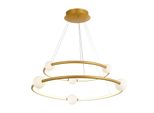 Italux Lozanna Led Lampada A Sospensione Moderna In Bronzo PND-20112035-2A-GD