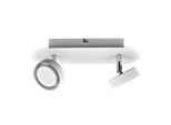 Italux Alexa Led, Lampada Da Parete E Soffitto, Bianco Moderno HP-503AC-02-8989BM