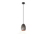 Italux Harley, Lampada A Sospensione Moderna In Grafite MDM-3480/1 Gr+Gd