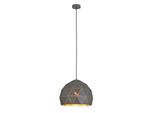 Italux Harley, Lampada A Sospensione Moderna In Grafite MDM-3471-1 Gr+Gd