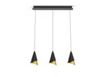 Italux Raalto Lampadario Led Moderno Nero PND-433128-3