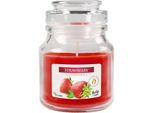 Candela Profumata In Barattolo Con Coperchio Profumo Di Fragola Candela Profumata Tempo Di Combustione Circa 28 H