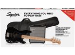Fender Squier Affinity Series Precision Bass Pj Pack Mn Nero Elektrická Baskytara