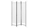 Divisorio Saragozza 3 Pezzi 120X171 Cm Schermo Divisorio 3 Pezzi Schermo Privacy Parete Divisoria Muro Spagnolo Bianco