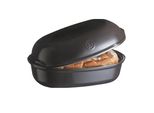 Emile Henry Artisan Brotform , Farbe:Fusain