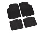 Tappetini Universali Per Auto Dakar Pvc 4 Pezzi Nero