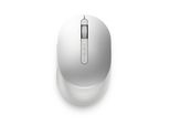 Dell | Premier Rechargeable Wireless Mouse | Mouse Ottico Senza Fili A 2,4 Ghz | MS7421W | Ottico Senza Fili | Senza Fili - 2,4 Ghz, Bluetooth 5.0 | Argento Platino