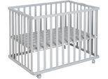Laufgitter Roba "Taupe, 74X100 Cm", Baby, Grau (Taupe), LaufstäLle Laufgitter, Mit Folienboden