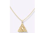 KettenanhäNger Lady, Gold (Gelbgold 375), SchmuckanhäNger, Damen, Gelbgold 375, KettenanhäNger