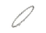 Silberarmband Jobo, Silber (Silber 925), ArmbäNder, Damen, 21Cm, Silber 925 (Sterlingsilber), Silberarmband, Ankerarmband 925 Silber Diamantiert 21 Cm