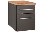 Unterschrank Welltime "Davos", Grau (Grau, Graphit), B:30Cm H:41Cm T:47Cm, SchräNke, Unterschrank