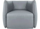 Sessel Egoitaliano "Ludo Loungesessel, Designsessel, Clubsessel, Elegant Und Zeitlos", Blau (Himmelblau), B:80Cm H:68Cm T:80Cm, Leder Nuvole (Echtes Rindsleder). HalbnatüRliches, Halbnarbiges Rindsleder Mit Einer NatüRlichen KöRnung Von 1, 2 Bis 1, 4 Mm. Dieses Leder Hat Eine Weiche, Wachsartige Haptik Mit Mattem Aussehen Und Einem Wolkeneffekt. Es Handelt Sich Um Ein Naturleder, Das Die UrsprüNgl