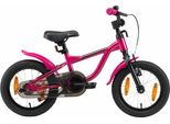 Kinderfahrrad LÖWENRAD Sport Gr. 21, lila, Fahrräder, Kinder, 21cm, 14 Zoll (35,56cm)