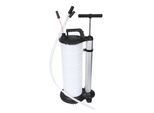 Estrattore Di Fluidi Manuale Wiltec Con Serbatoio Da 9 Litri, Pompa Di Aspirazione Per Olio, Lubrificanti, Acqua E Altri Fluidi Con 3 Tubi Flessibili, Pompa Manuale Ppc