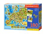 Castorland Mappa Educativa Dell'europa
