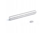 Magneti Al Neodimio 6X1,5 Mm N38 100 Pezzi, Estremamente Forti, Lavagne Magnetiche, Frigoriferi, Lavagne Bianche, Fai Da Te