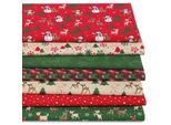 Patchwork- Und Quiltpaket "Happy Wintertime", GrüN-Color