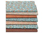 Patchwork- Und Quiltpaket "Happy Owls", Braun-Color