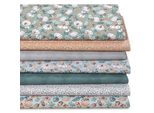 Patchwork- Und Quiltpaket "WeißEr KüRbis", GrüN-Color