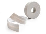 Quest Battiscopa In Pvc Autoadesivo 23X32Mm, 25M, Battiscopa Morbido, Flessibile, Betulla Chiara