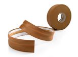 Quest Battiscopa In Pvc Autoadesivo 23X32Mm, 5M, Battiscopa Morbido, Flessibile, Ontano