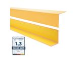 Quest Profilo Angolare Decorativo Autoadesivo In Pvc 20X20Mm, 1M, Protezione Bordi, Oro