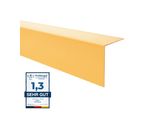 Quest Profilo Angolare Decorativo In Pvc 50X20 Mm, 1,5 M, Protezione Bordi, Oro