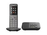 Gigaset CL660A + Box 200 DECT/GAP Schnurloses Telefon analog Anrufbeantworter Anthrazit