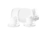 Seltmann Weiden Kaffeeservice Lido Weiß 18Er Set