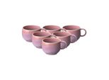Like. By Villeroy & Boch Espressotassen Perlemor Coral 60 Ml 6Er Set