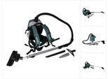 Makita Dvc 261 ZX15 Aspiratore A Zaino A Batteria 36V (2X 18V) 2L Brushless Solo - Senza Batteria, Senza Caricabatterie