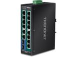 Trendnet TI-PG162 Trendnet Industrie Switch 16Port Gbit Poe+ Metall Din-Rail