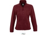 Sols 54500 | Giacca In Pile Da Donna North Con Pile Anti-Pilling - Colore: Borgogna - Taglia: M