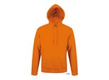 Sols 47101 | Felpa Con Cappuccio Unisex Snake / Felpa Con Cappuccio Con Interno Spazzolato - Colore: Arancione - Taglia: L