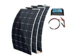 Set Di Pannelli Solari, Alta Efficienza, Flessibile, Sistema Solare Da 300W