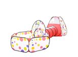 Box Per Bambini, Design Pieghevole, Piscina Con Palline Oceaniche, Nero