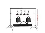 Supporto Per Sfondo Da Studio Fotografico, Supporto In Tela Verde, Borsa Per Il Trasporto Inclusa, Sfondo 2X3M