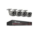 Sistema Di Telecamere Di Sicurezza, Risoluzione 4K Hd, Audio Bidirezionale, Nessuna, 8CH 4Pcs 5MP Camera