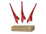Generatore Di Turbine Eoliche, Lama In Fibra Di Carbonio Ad Alta Resistenza, Accessorio Per Mulini A Vento Orizzontali, 3 Pale, Blade-3Dr