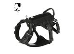 Pettorina Per Animali Domestici, Design A Prova Di Fuga, Riflettente E Regolabile, Nera, Torace M 56-69CM