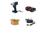 Avvitatore A Impulsi Elettrico, Coppia 520NM, A Batteria, Argento