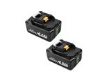 Batteria Makita Lxt, 18V, Capacità 60Ah, Tecnologia Li-Ion, 2 Pezzi 60